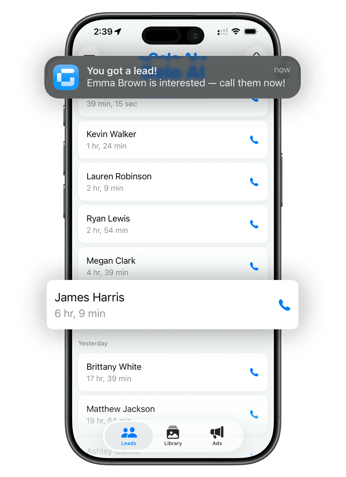 Gelo AI App Screenshot